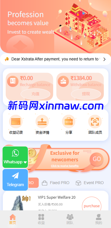 图片[2]-多语言投注理财系统/推广分销/营销裂变/前端VUE-新码网