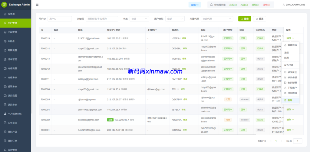 图片[20]-海外st7交易所系统/外汇/虚拟币/贷款/理财/AI控盘-新码网