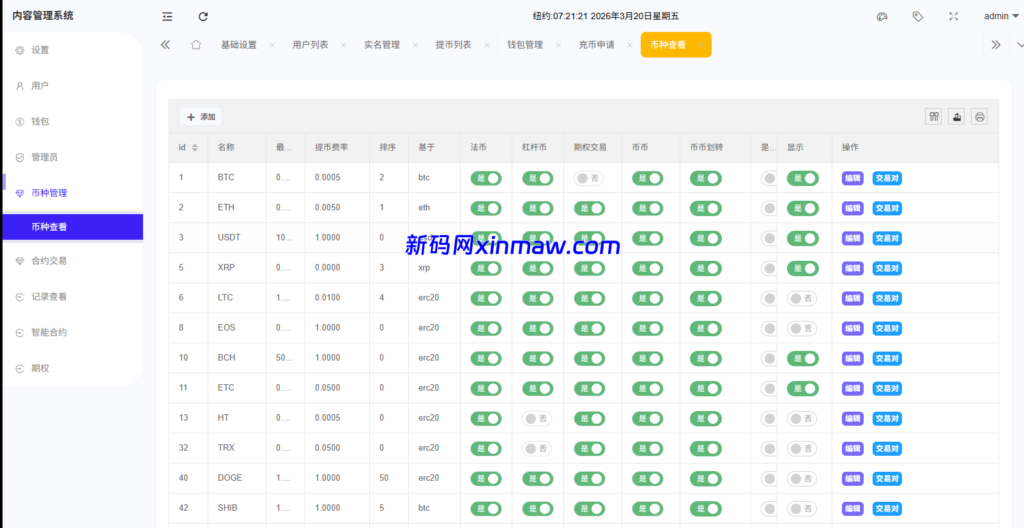 图片[23]-海外DAPP综合盘交易所/股票/贵金属/虚拟币/外汇/行情控制-新码网