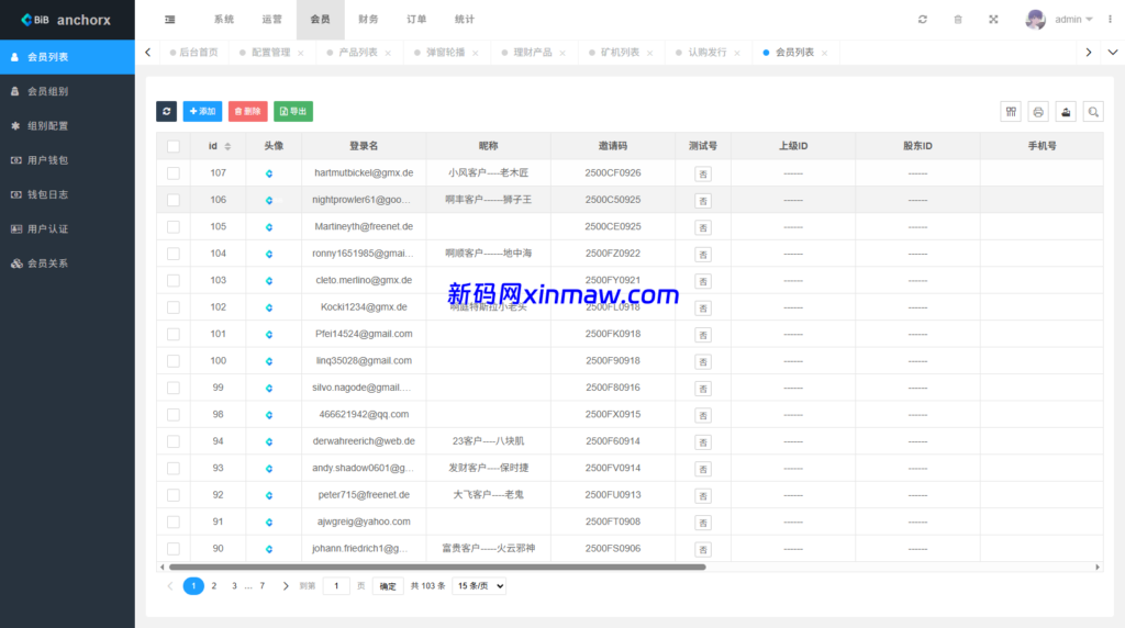 图片[24]-多语言交易所/币币期权/永续合约/申购/C2C/贷款理财-新码网