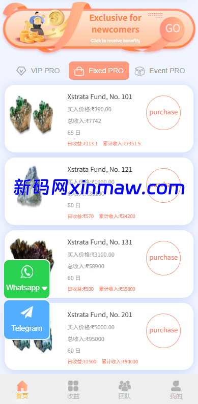 图片[3]-多语言投注理财系统/推广分销/营销裂变/前端VUE-新码网