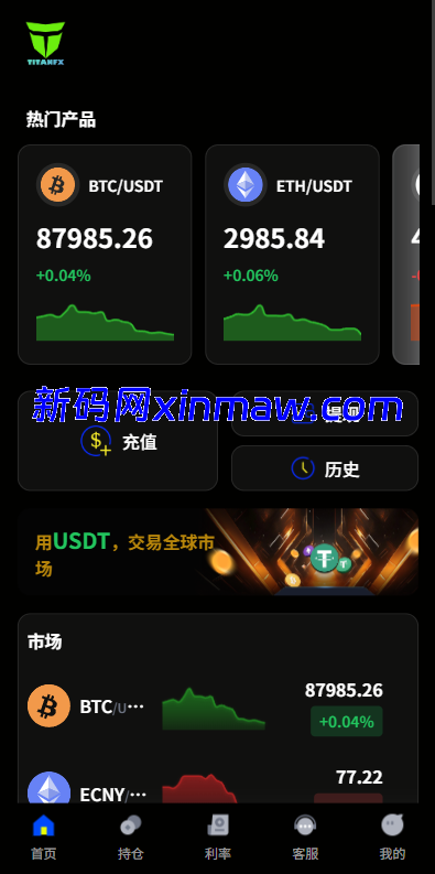 图片[3]-多语言虚拟币微盘系统/秒合约交易/信用分/实名认证-新码网