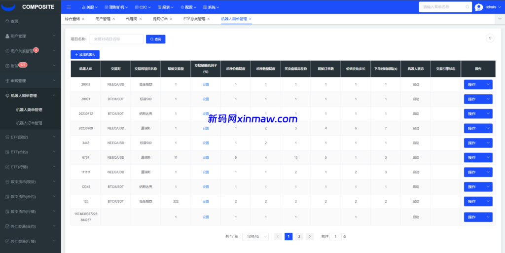 图片[36]-java版综合交易所系统/股票/外汇/虚拟币交易所系统/全开源-新码网