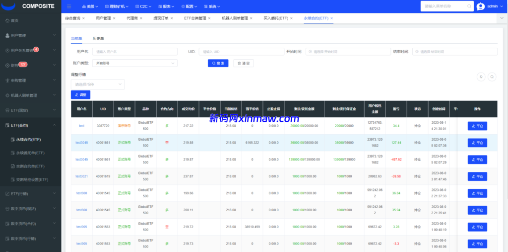 图片[38]-java版综合交易所系统/股票/外汇/虚拟币交易所系统/全开源-新码网