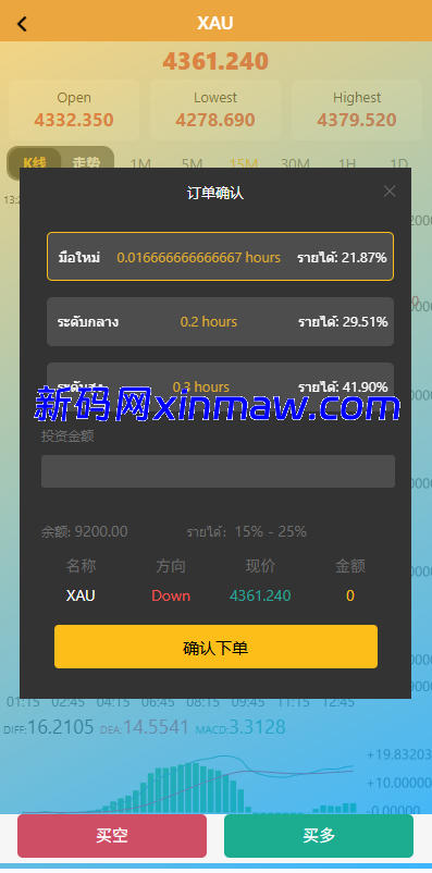 图片[4]-海外微交易系统/多语言微盘/外汇交易/时间盘-新码网