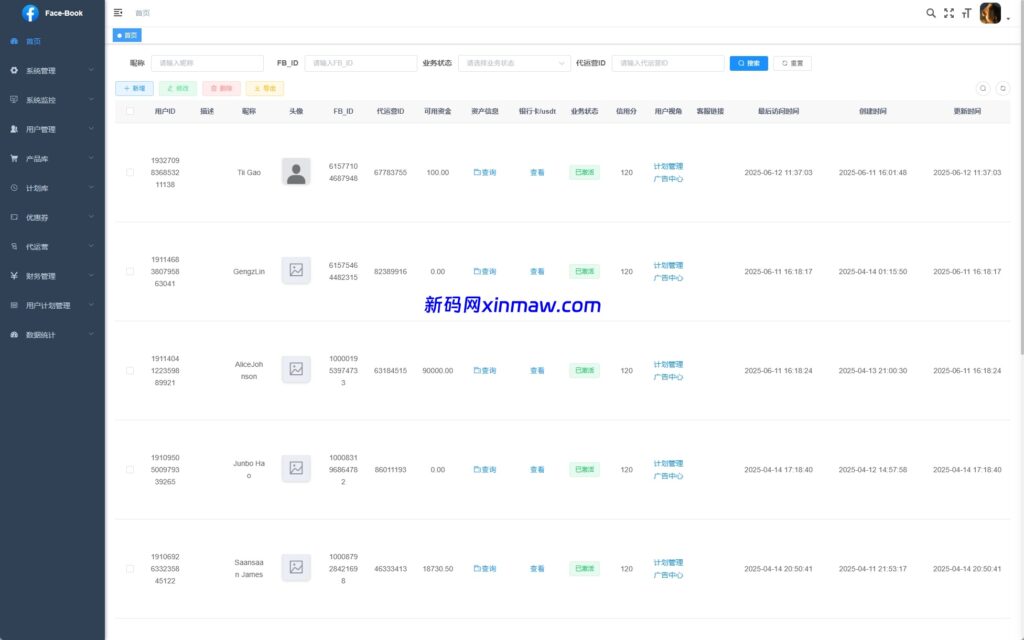 图片[5]-Facebook内嵌/免注册登录/广告商广告投放/后端java-新码网