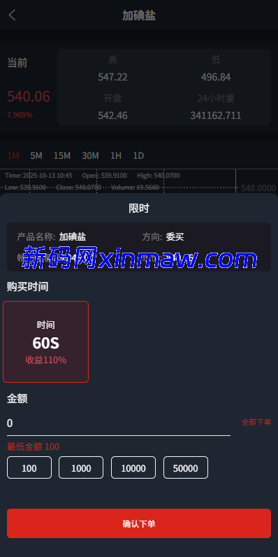 图片[5]-JAVA微盘系统/中盐微盘微交易/期货时间盘/前端uniapp-新码网