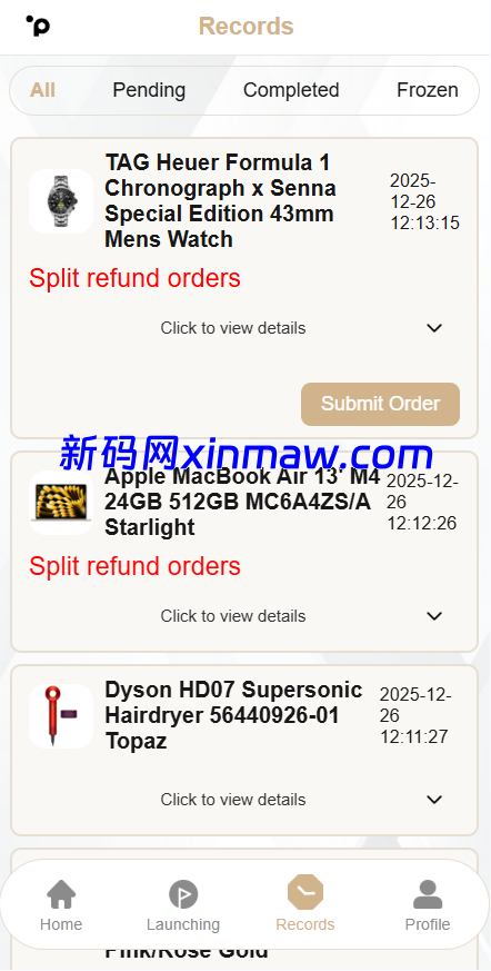 图片[5]-海外奢饰品抢单刷单系统/卡单连单/信誉分/海外刷单-新码网