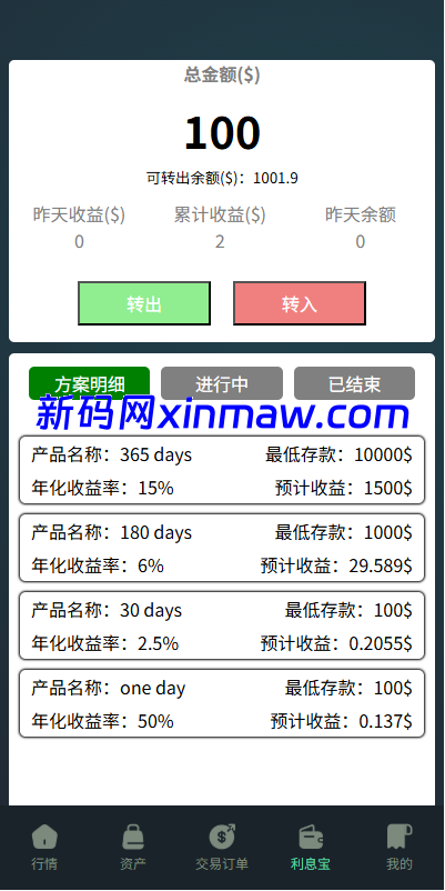 图片[8]-海外虚拟币微盘系统/信用分/实名认证/多语言微交易-新码网