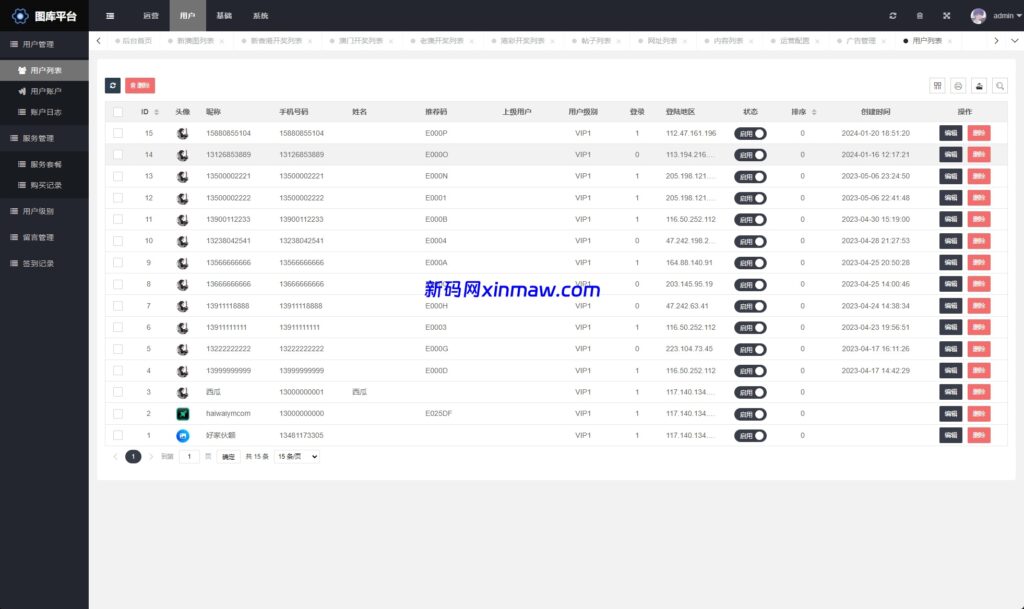 图片[12]-仿49图库源码/港彩澳彩开奖资料论坛源码-新码网海外源码