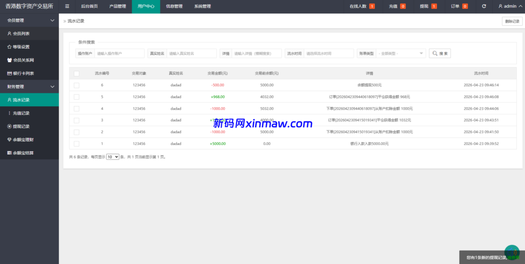图片[14]-燃油宝微交易系统/能源时间盘/委买微盘/信用分/实名认证-新码网海外源码