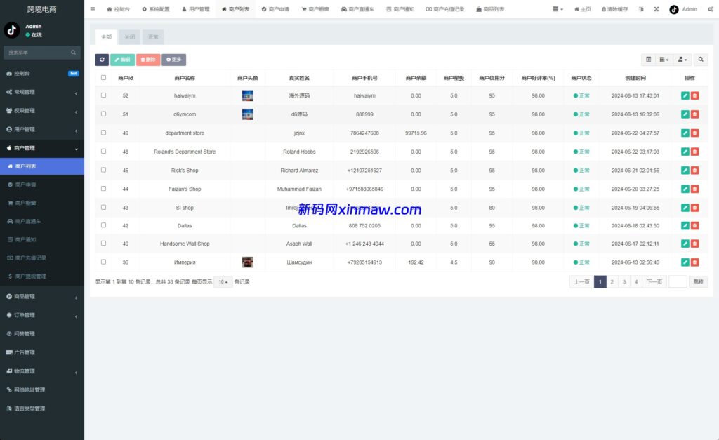 图片[17]-新版Tiktok跨境商城系统/多语言tiktok商城/内置客服-新码网海外源码