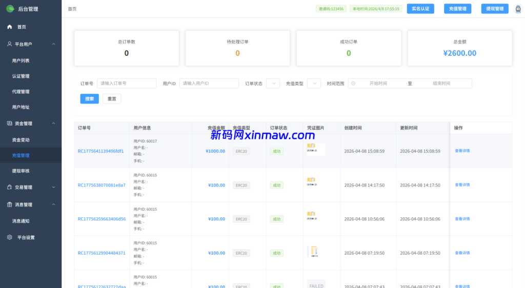 图片[18]-Java微盘系统开源版：多语言微交易与VUE开发-新码网海外源码