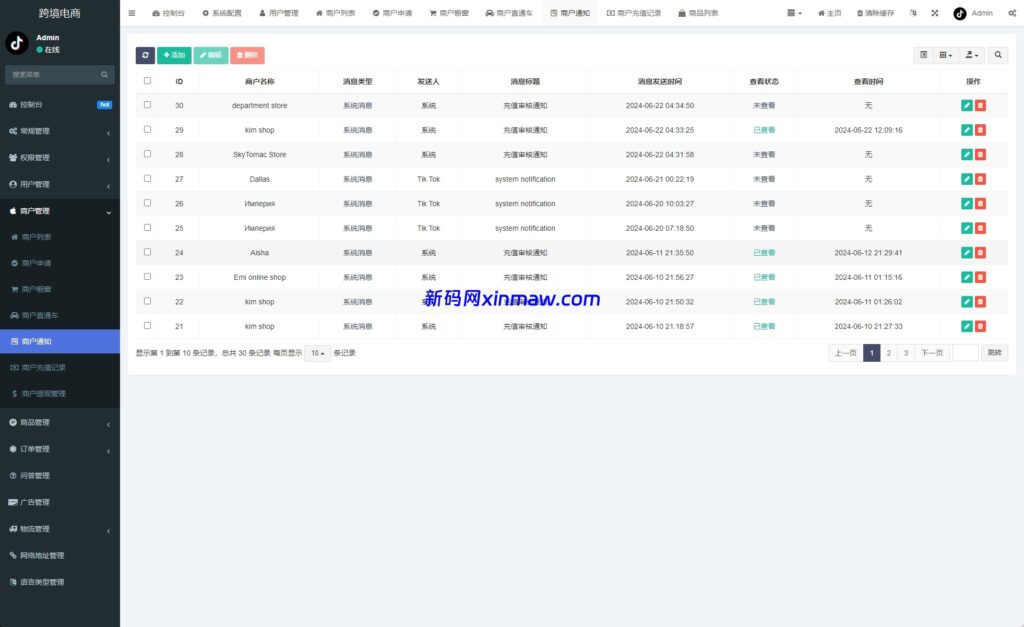 图片[19]-新版Tiktok跨境商城系统/多语言tiktok商城/内置客服-新码网海外源码
