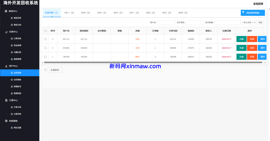 图片[19]-海外新能源商品回收系统：多语言与信用分支持-新码网海外源码