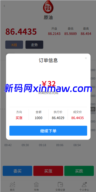 图片[6]-燃油宝微交易系统/能源时间盘/委买微盘/信用分/实名认证-新码网海外源码