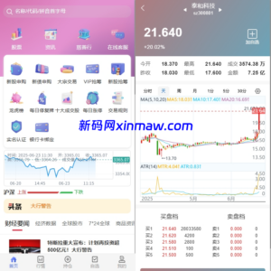 股票系统Java Vue带源码：支持新股抢筹、大宗交易、VIP抢筹及电子合同 - 新码网-新码网