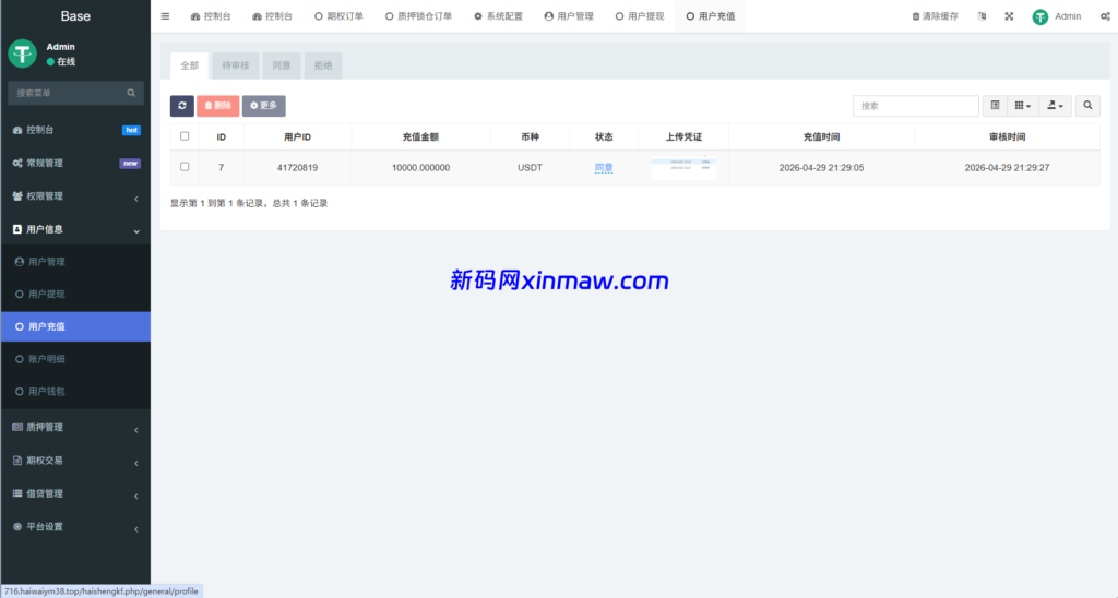 图片[18]-海外DAPP秒合约交易所/黄金/外汇/贷款/量化/信用分-新码网海外源码