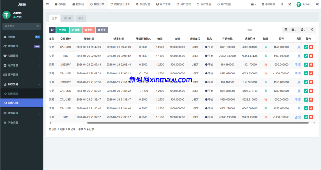 图片[21]-海外DAPP秒合约交易所/黄金/外汇/贷款/量化/信用分-新码网海外源码