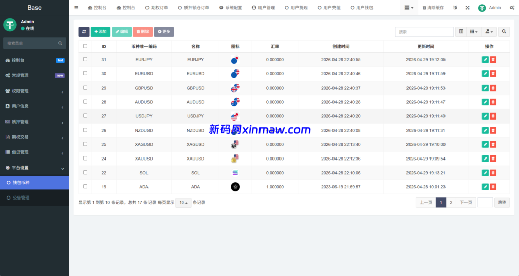 图片[23]-海外DAPP秒合约交易所/黄金/外汇/贷款/量化/信用分-新码网海外源码