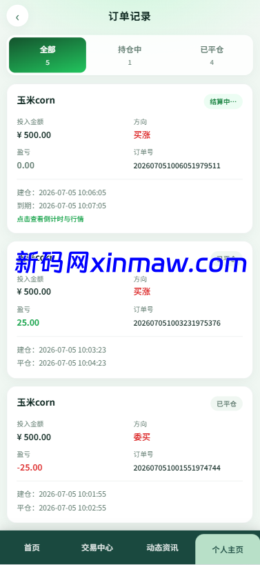 图片[11]-新版农产品微交易系统/PC自适应/信用分/委买微盘-新码网海外源码