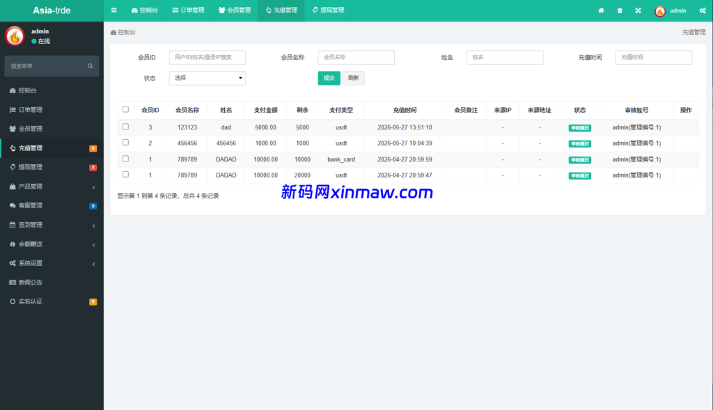 图片[20]-海外秒合约微交易系统/贵金属/外汇/签到/在线客服/微盘系统-新码网海外源码