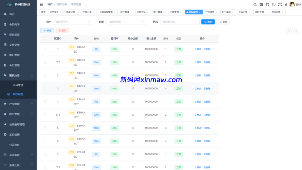 图片[20]-多语言微交易/泰国商城包裹追踪/期权/会员VIP/积分兑换-新码网海外源码