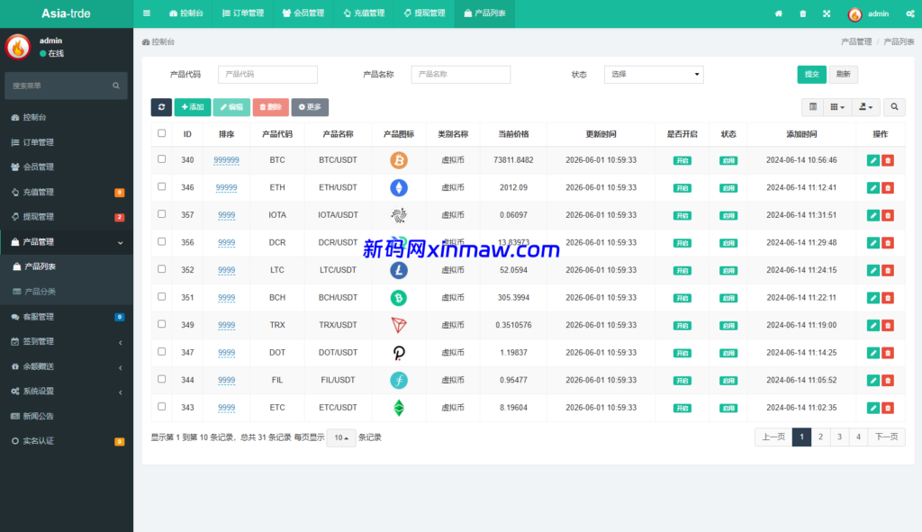 图片[21]-海外秒合约微交易系统/贵金属/外汇/签到/在线客服/微盘系统-新码网海外源码